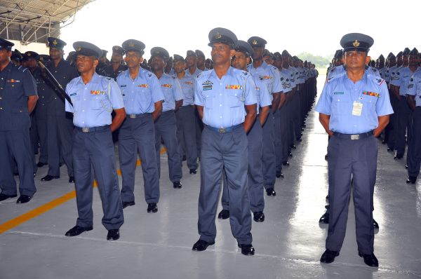 Annual Commander's Inspection at Sri Lanka Air Force Base Ratmalana 2014