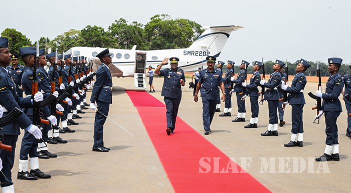Commander's Annual Inspection at SLAF Station Iranamadu