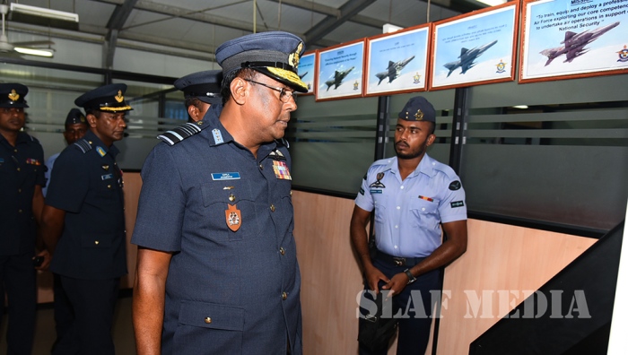 Commander's Annual Inspection at SLAF Station Iranamadu