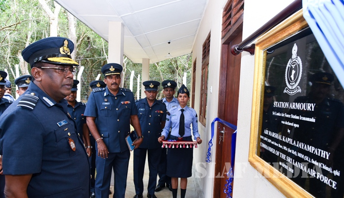 Commander's Annual Inspection at SLAF Station Iranamadu