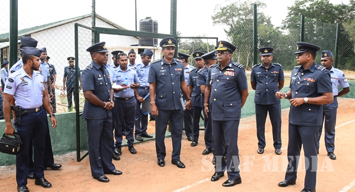 Commander's Annual Inspection at SLAF Station Iranamadu