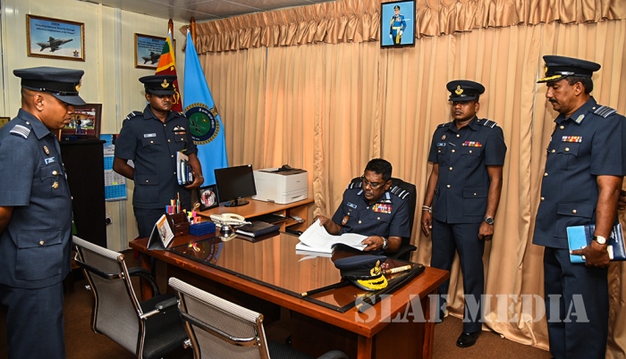 Commander's Annual Inspection at SLAF Station Iranamadu