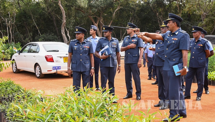 Commander's Annual Inspection at SLAF Station Iranamadu