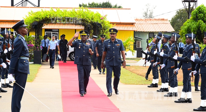 Commander's Annual Inspection at SLAF Station Iranamadu