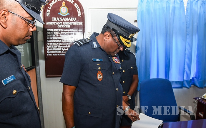 Commander's Annual Inspection at SLAF Station Iranamadu