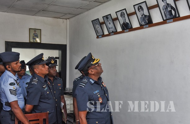 Commander's Inspection of Sri Lanka Air Force Station Piduruthalagala
