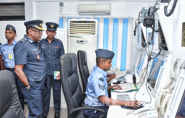 Commander's Inspection of Sri Lanka Air Force Station Piduruthalagala