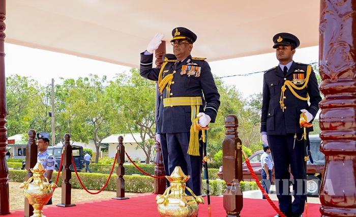 Commander's Annual Inspection of Sri Lanka Air Force Station, Palaly