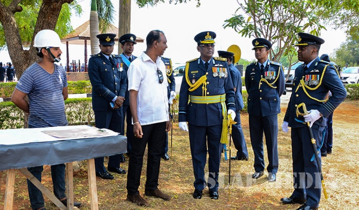 Commander's Annual Inspection of Sri Lanka Air Force Station, Palaly
