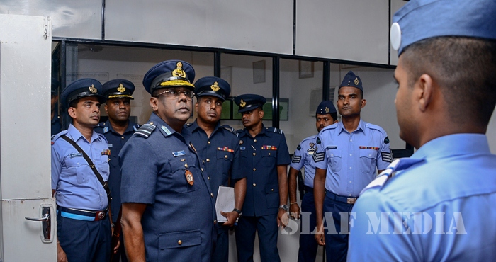 Commander's Annual Inspection of Sri Lanka Air Force Station, Palaly