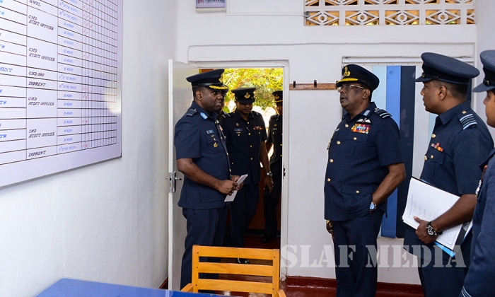 Commander's Annual Inspection of Sri Lanka Air Force Station, Palaly