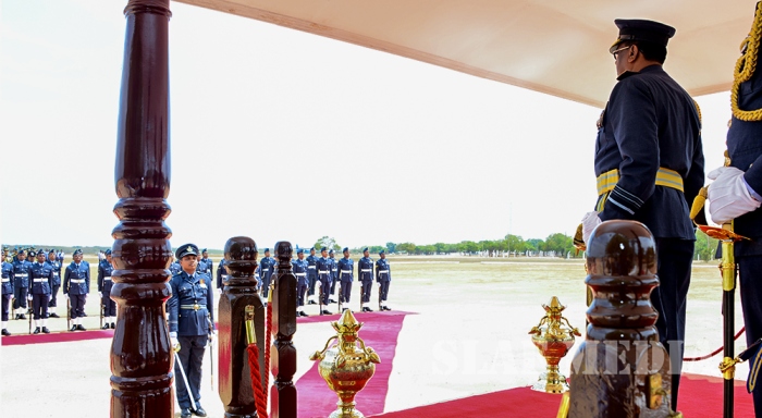 Commander's Annual Inspection of Sri Lanka Air Force Station, Palaly