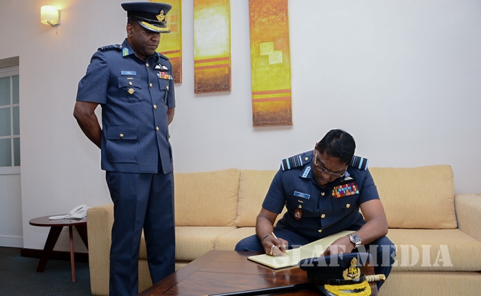 Commander's Annual Inspection of Sri Lanka Air Force Station, Palaly