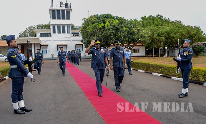 Commander's Annual Inspection of Sri Lanka Air Force Station, Palaly