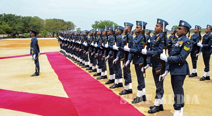 Commander's Annual Inspection of Sri Lanka Air Force Station, Palaly