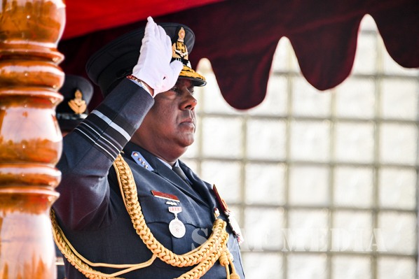 Commander's Inspection of AFHQ