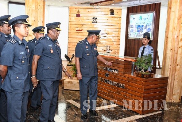 Commander's Inspection of AFHQ