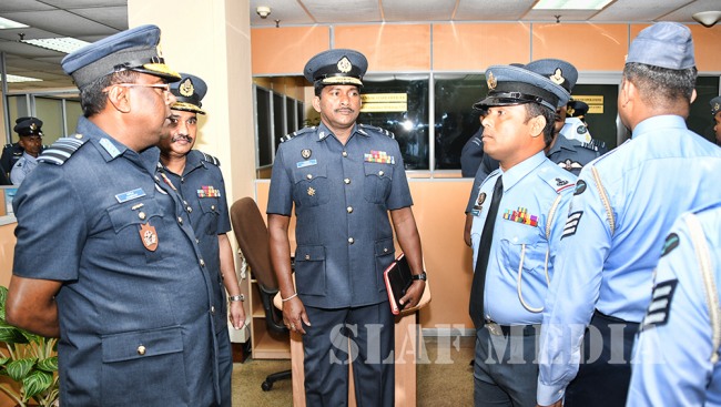 Commander's Inspection of AFHQ