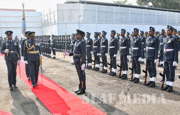 Commander's Inspection of AFHQ