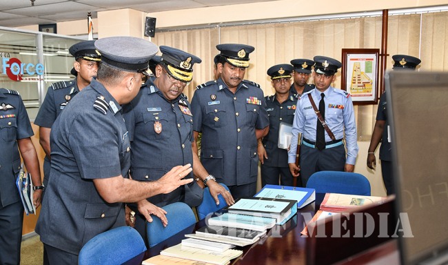 Commander's Inspection of AFHQ
