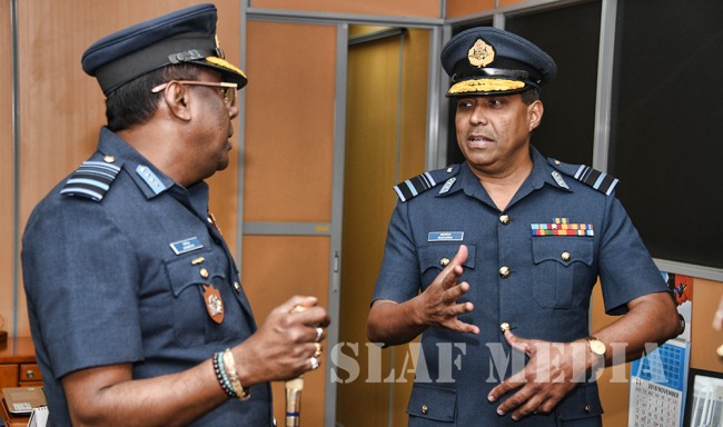 Commander's Inspection of AFHQ