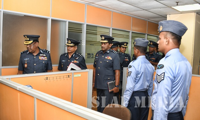 Commander's Inspection of AFHQ