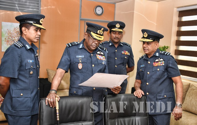 Commander's Inspection of AFHQ