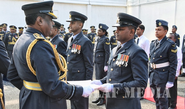 Commander's Inspection of AFHQ