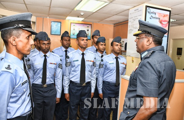 Commander's Inspection of AFHQ