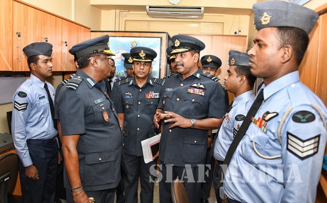 Commander's Inspection of AFHQ
