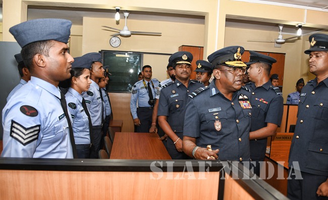 Commander's Inspection of AFHQ