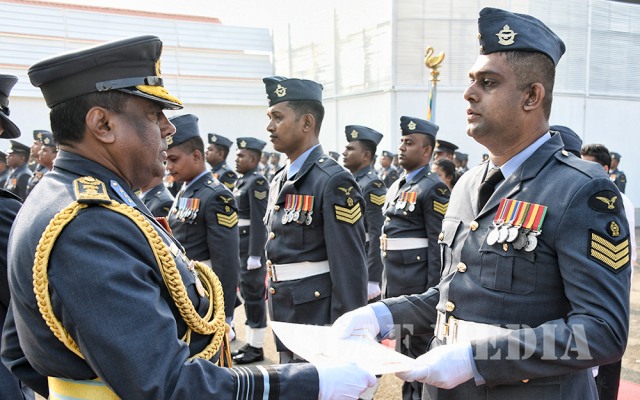 Commander's Inspection of AFHQ