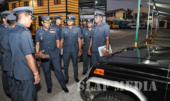 Commander's Inspection of AFHQ