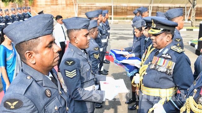 Commander's Inspection of AFHQ