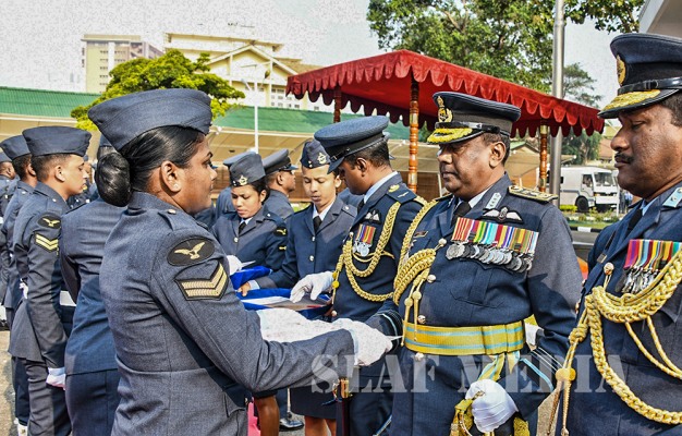Commander's Inspection of AFHQ