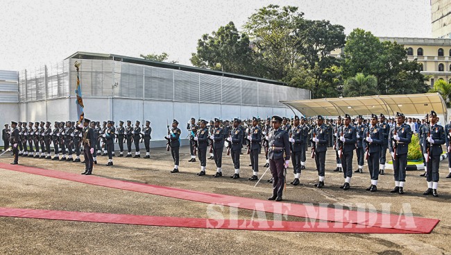 Commander's Inspection of AFHQ