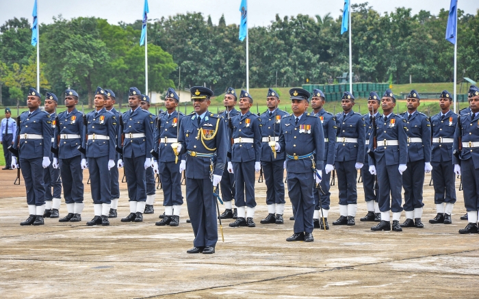 Annual Commander's Inspection of SLAF Base Anuradhapura