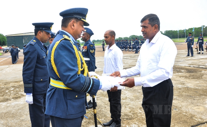 Annual Commander's Inspection of SLAF Base Anuradhapura