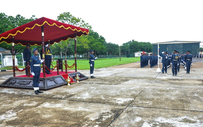 Annual Commander's Inspection of SLAF Base Anuradhapura