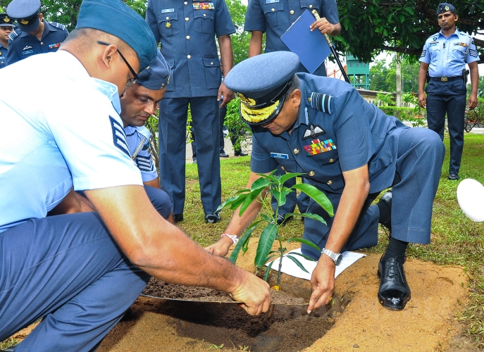 Annual Commander's Inspection of SLAF Base Anuradhapura