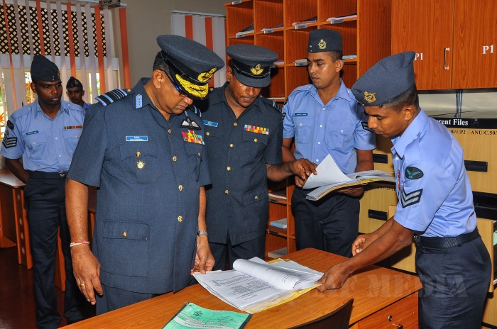 Annual Commander's Inspection of SLAF Base Anuradhapura