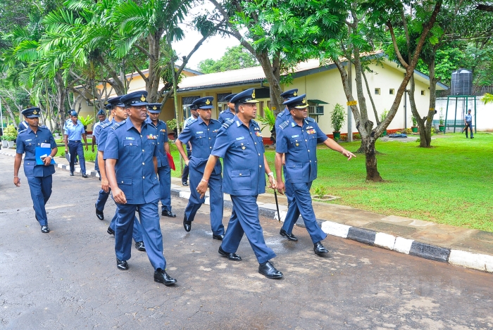 Annual Commander's Inspection of SLAF Base Anuradhapura