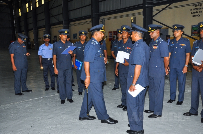 Annual Commander's Inspection of SLAF Base Anuradhapura