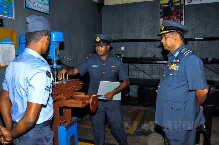 Annual Commander's Inspection of SLAF Base Anuradhapura