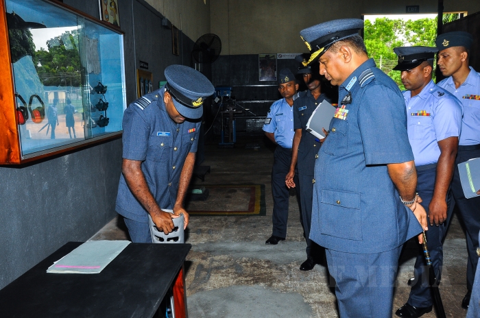Annual Commander's Inspection of SLAF Base Anuradhapura