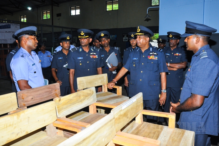 Annual Commander's Inspection of SLAF Base Anuradhapura