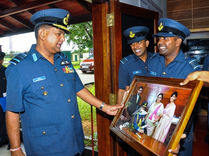 Annual Commander's Inspection of SLAF Base Anuradhapura
