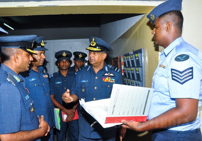 Annual Commander's Inspection of SLAF Base Anuradhapura