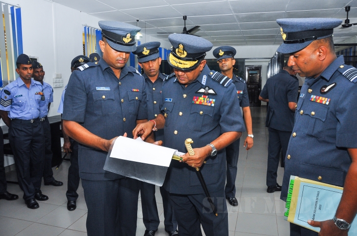 Annual Commander's Inspection of SLAF Base Anuradhapura