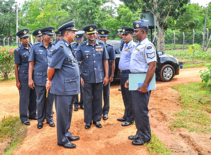 Annual Commander's Inspection of SLAF Base Anuradhapura